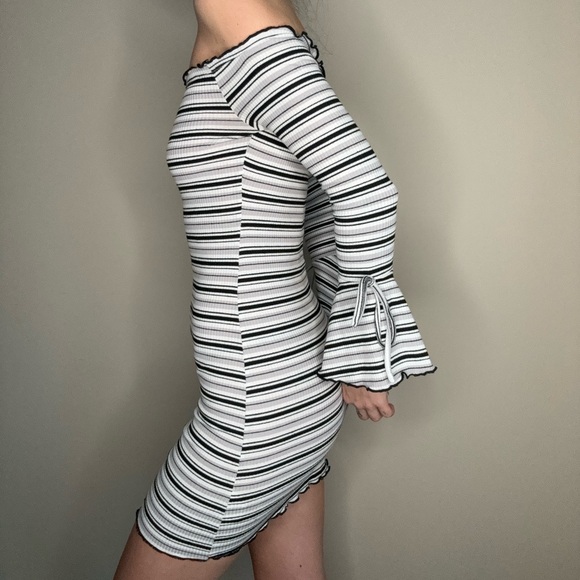 She & Sky off the shoulder mini dress - Picture 2 of 6